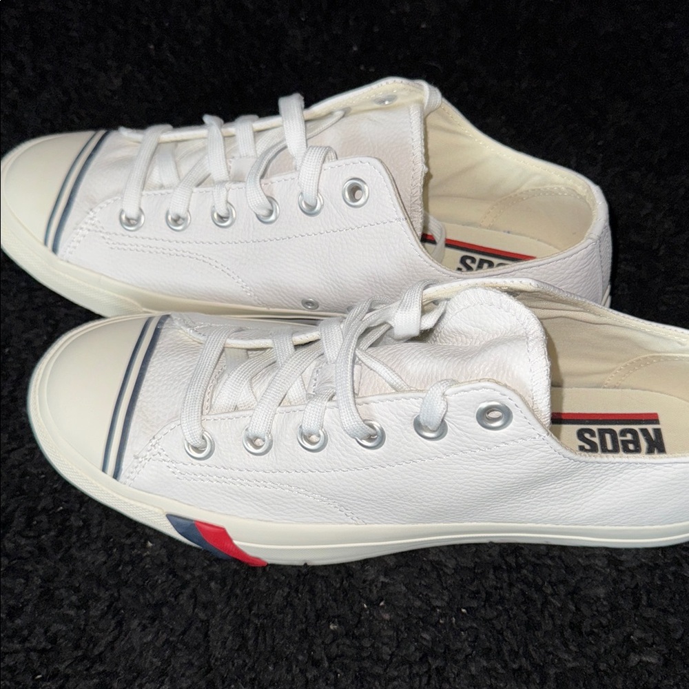New Keds ProKeds Unisex Royal low white. Size:9.5m. No box - Picture 4 of 7